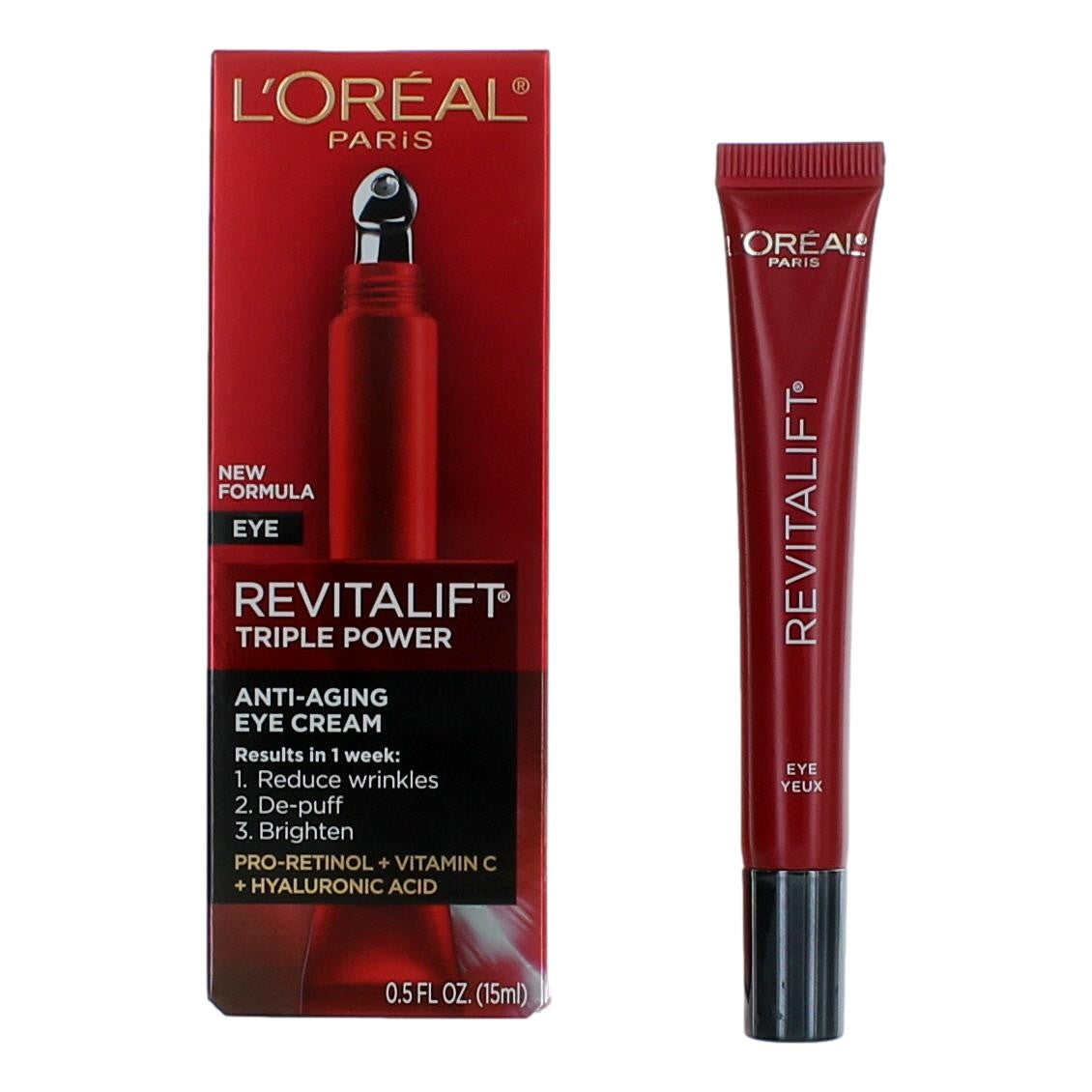 Photo of L'Oreal Revitalift Triple Power by L'Oreal, .5 oz Anti-Aging Eye Cream